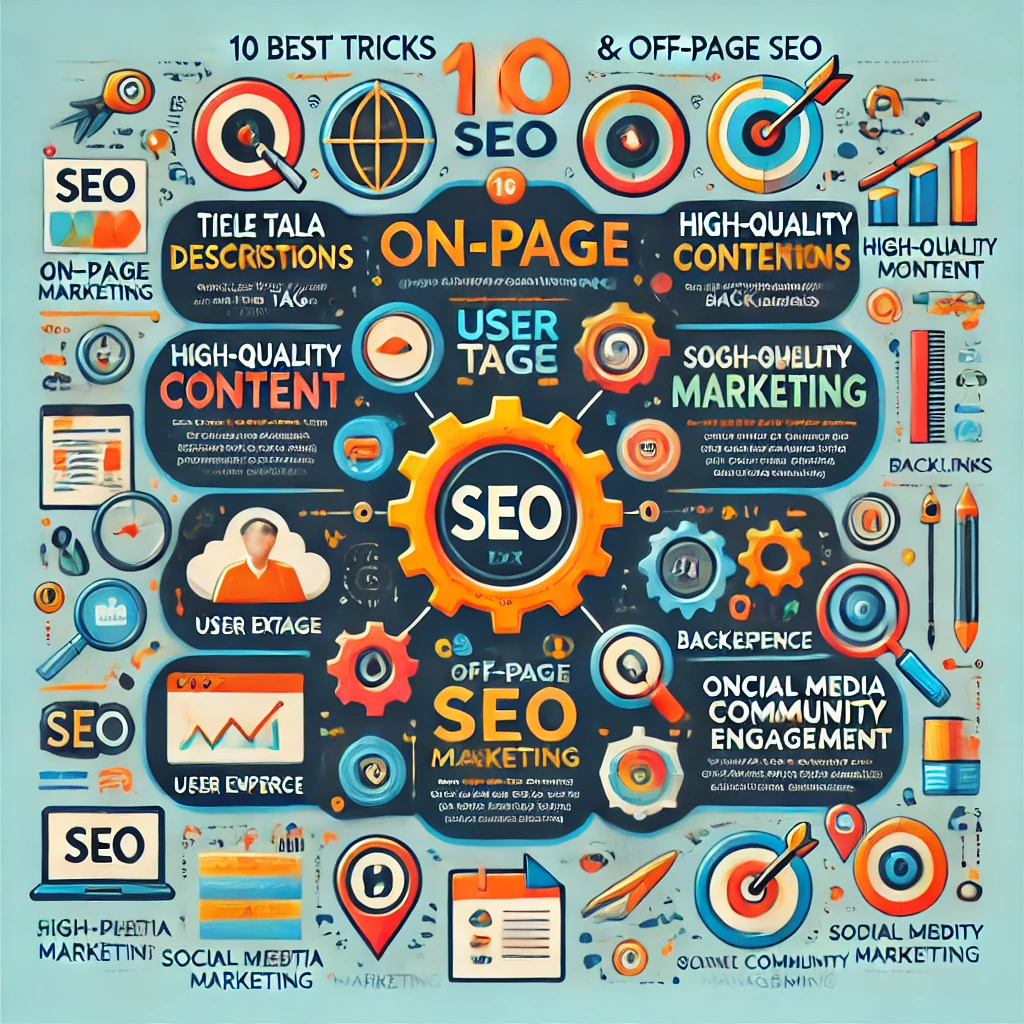 10 Best Tricks and Tips for On-Page and Off-Page SEO